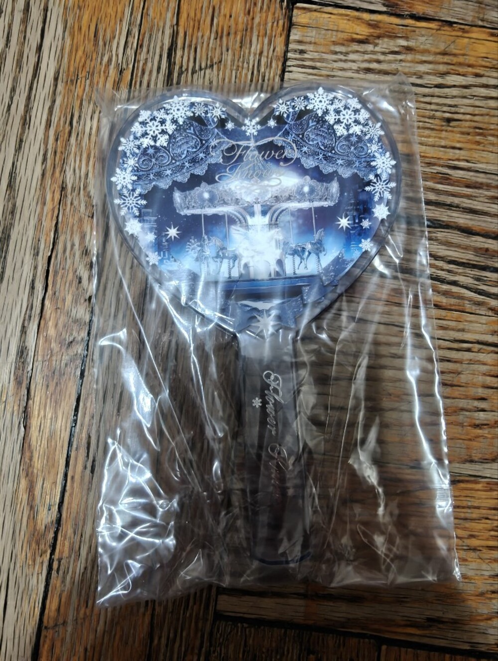 Flower Knows Christmas Hand Mirror